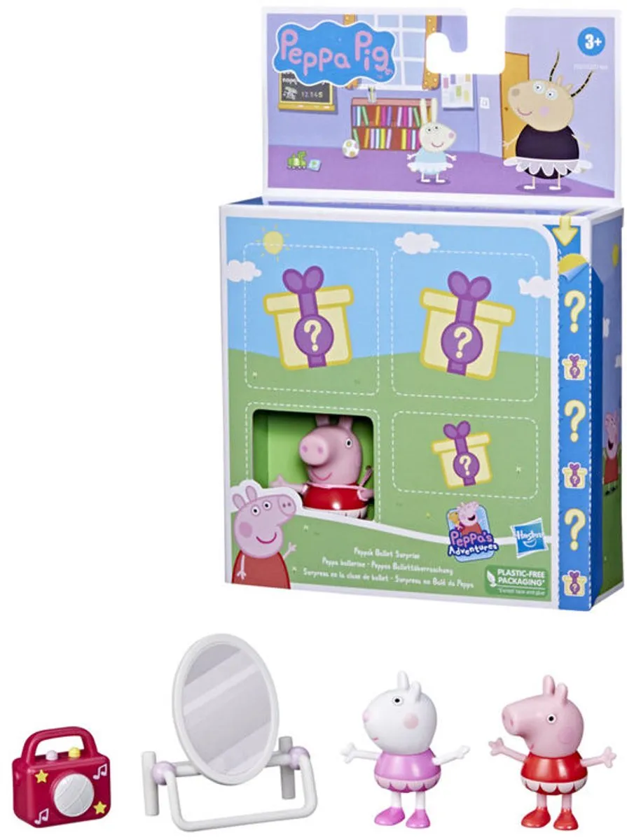 Hasbro Peppa's Avonturen Ballet Verrassingsfiguur