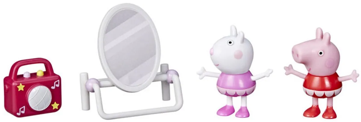 Hasbro Peppa's Avonturen Ballet Verrassingsfiguur - Roze