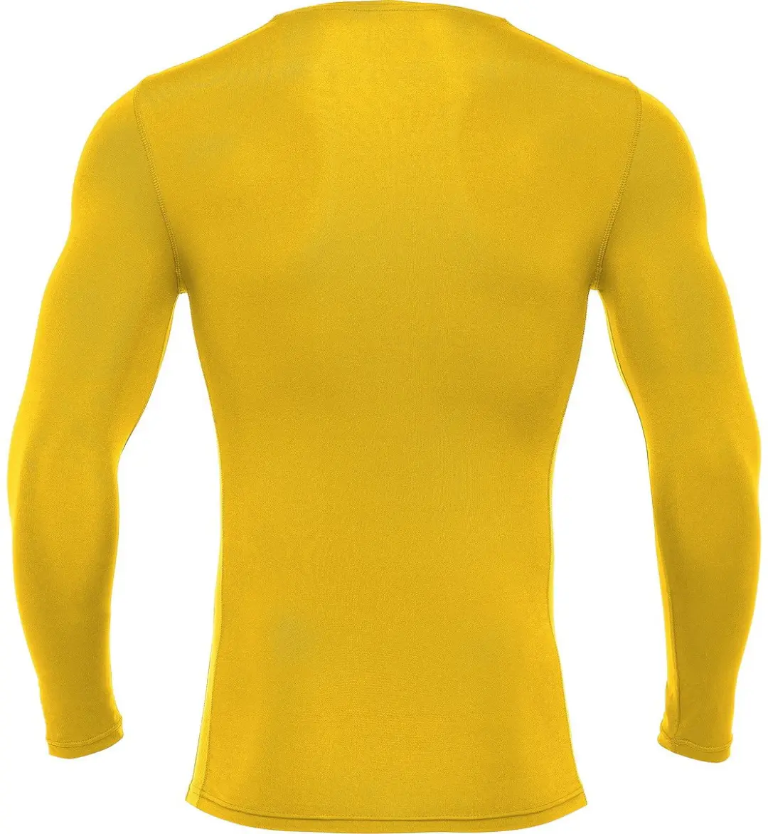 Macron Holly Tech Heren Shirt Lange Mouw - Geel