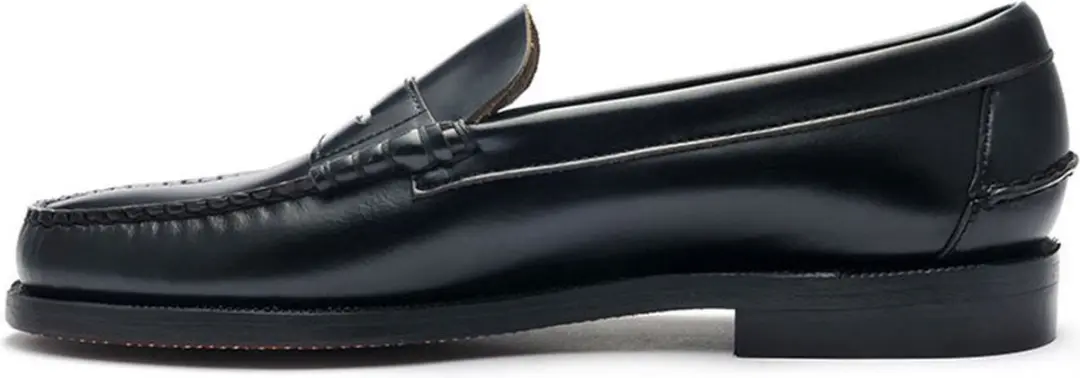 Sebago Classic Dan Waxy Instappers 43.5 - Zwart