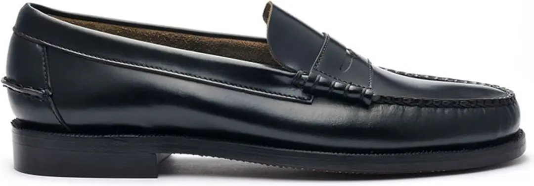 Sebago Classic Dan Waxy Instappers 43.5 - Zwart