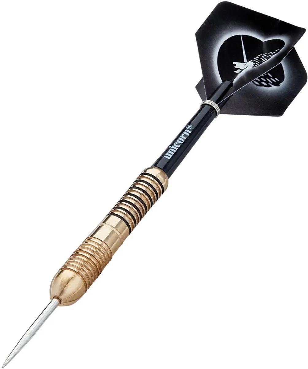 Unicorn Core Shape 2 Brass Dartpijlen - 3 Stuks - Goud