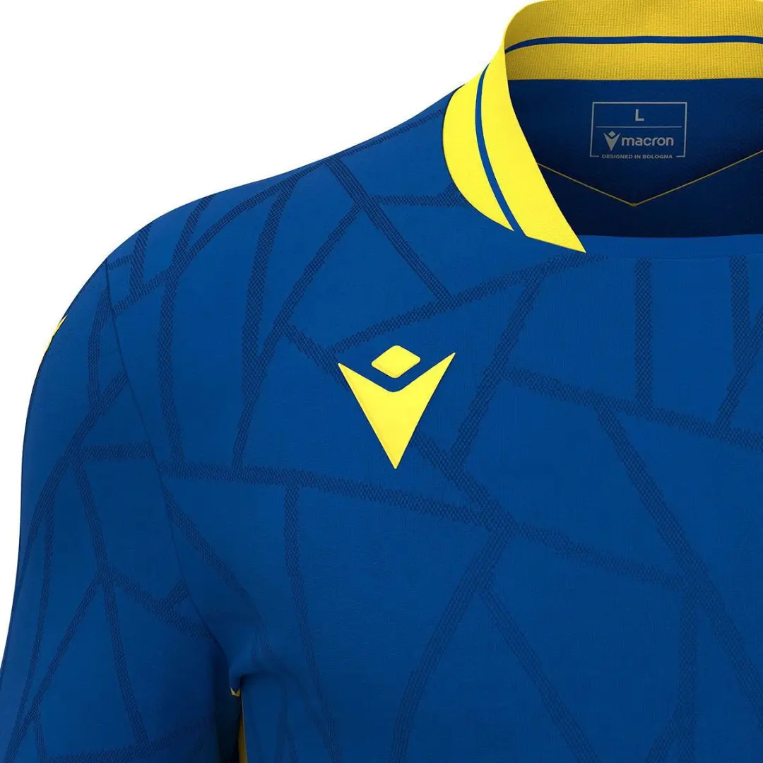 Macron Cerberus Shirt Heren Korte Mouw - Royal - Maat L
