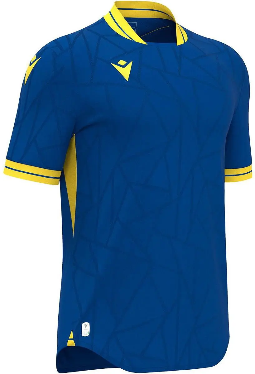 Macron Cerberus Shirt Heren Korte Mouw - Royal - Maat L