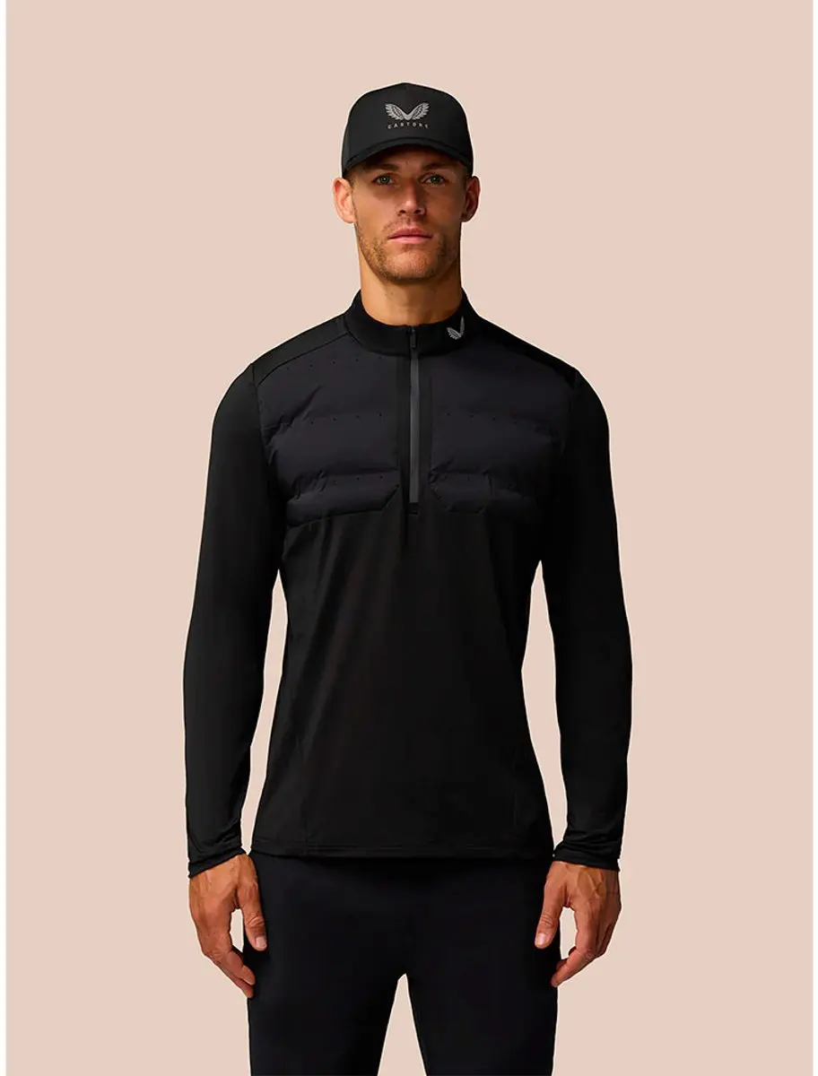 Castore LVS Hybrid Sweatshirt - Zwart S