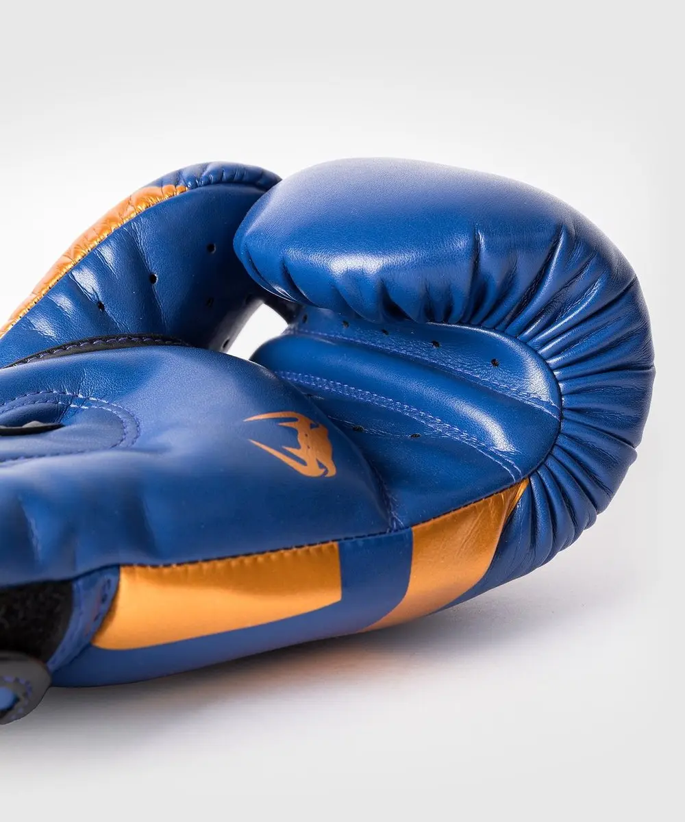 Venum Elite Bokshandschoenen 12 oz - Royal Blue Gold