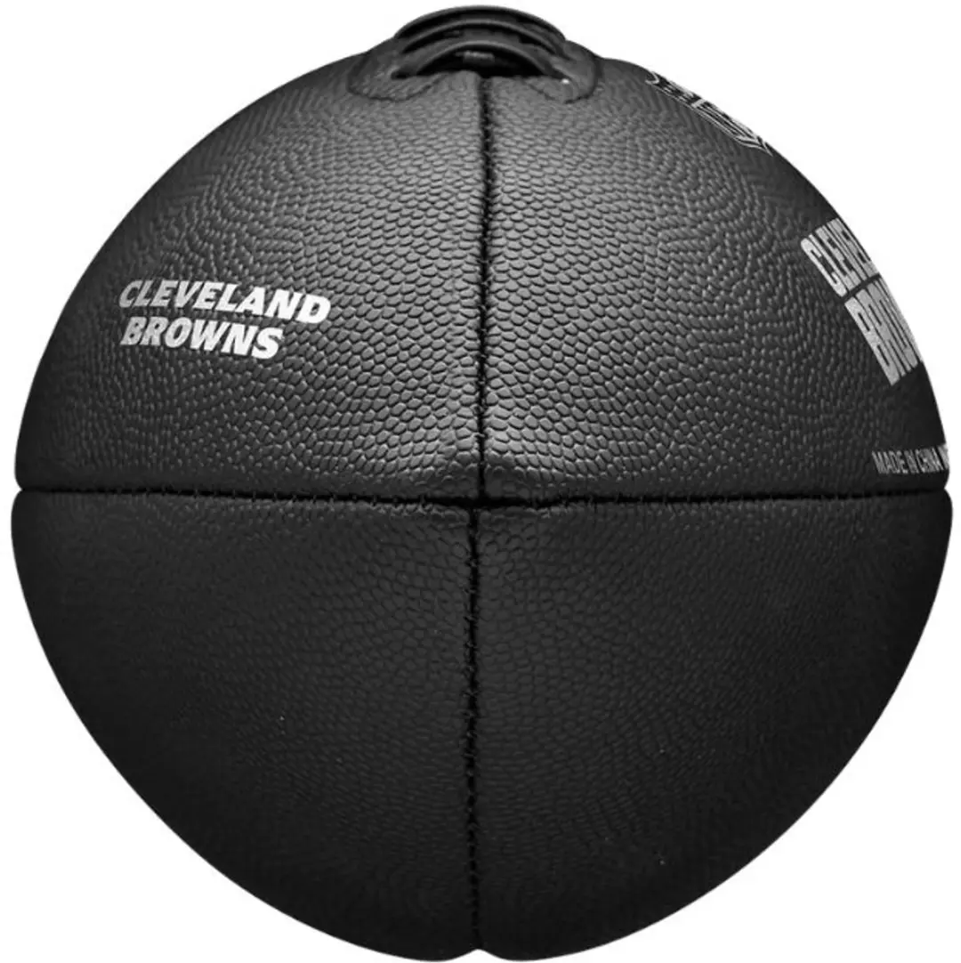 Wilson NFL Team Browns Metallic Premiere Voetbal - Browns - afbeelding 4 van 6