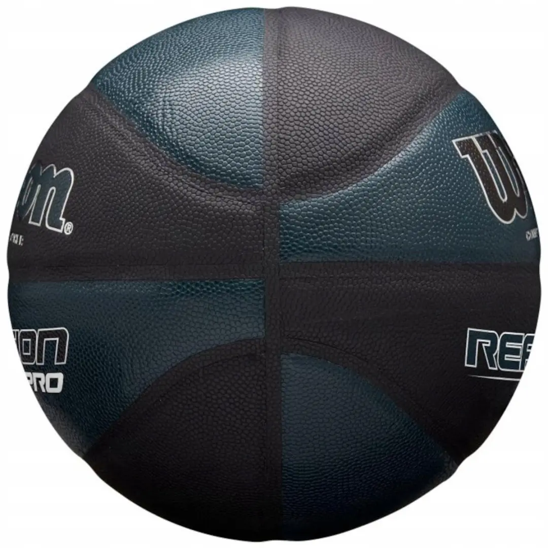 Wilson Reaction Pro Comp Basketbal Maat 7 - Zwart/Blauw - afbeelding 6 van 6