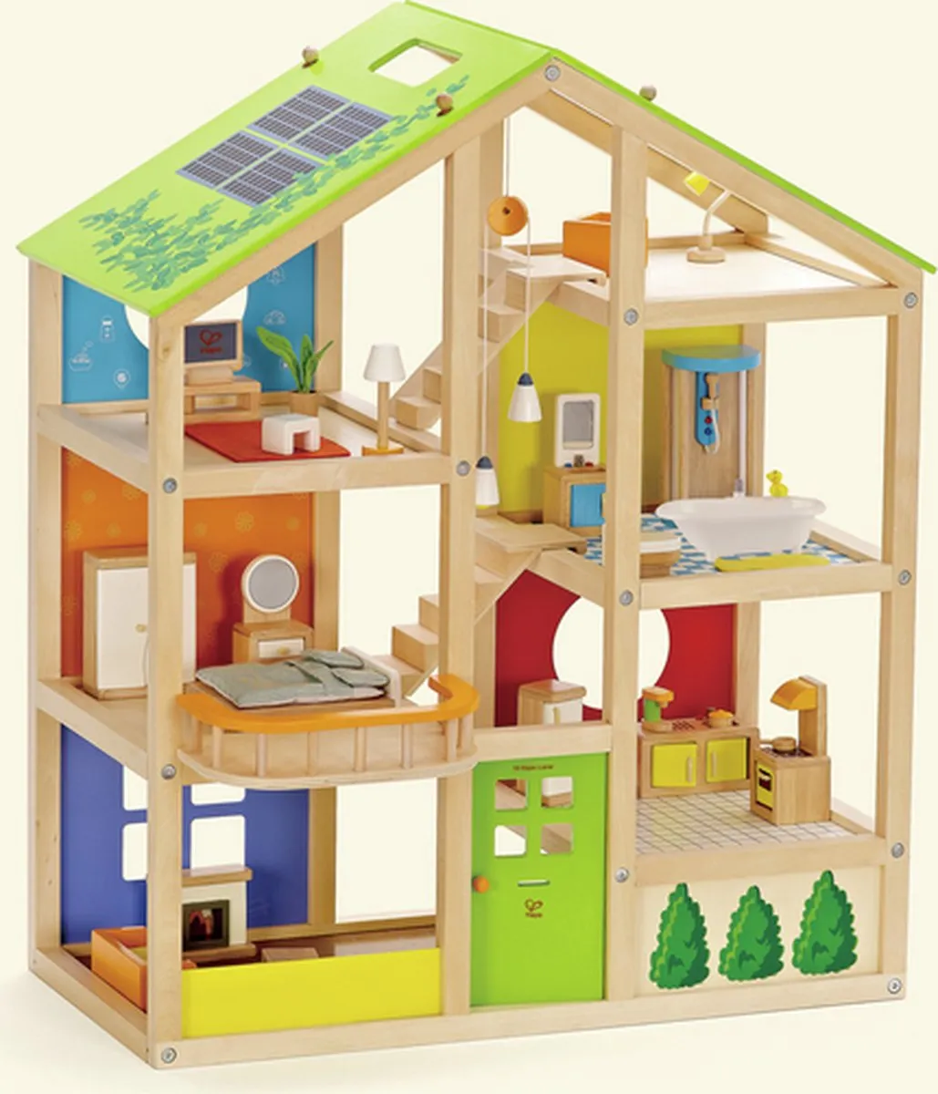 Hape Alle Seizoenen Poppenhuis