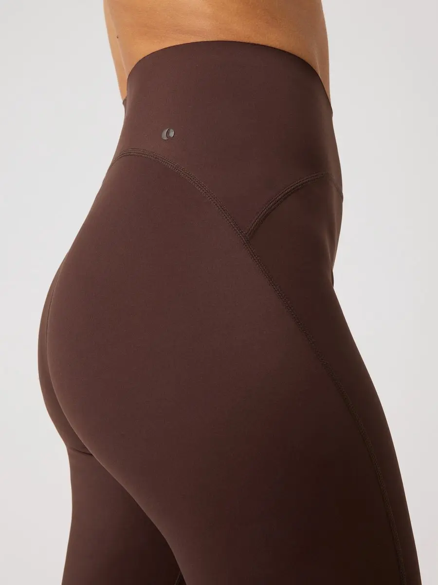 Björn Borg Sleek Tight Sportlegging Dames - XL - Coffee Bean Bruin