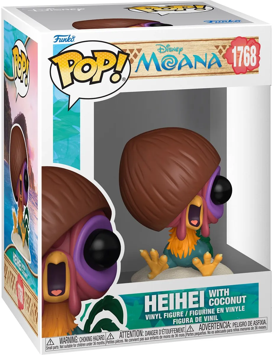 Funko Pop! Disney Moana Hei Hei met Kokosnoot #1768