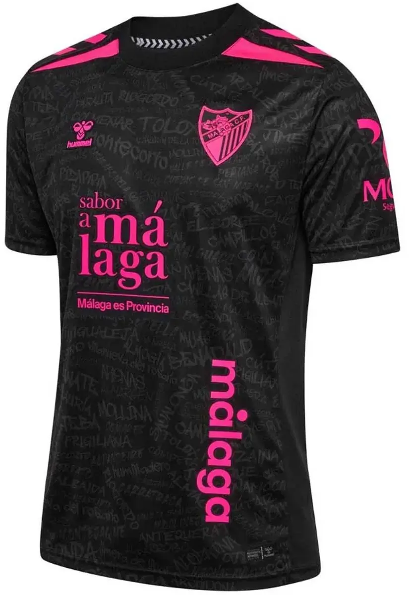 Hummel Málaga CF 26/27 Derde T-shirt M - Zwart