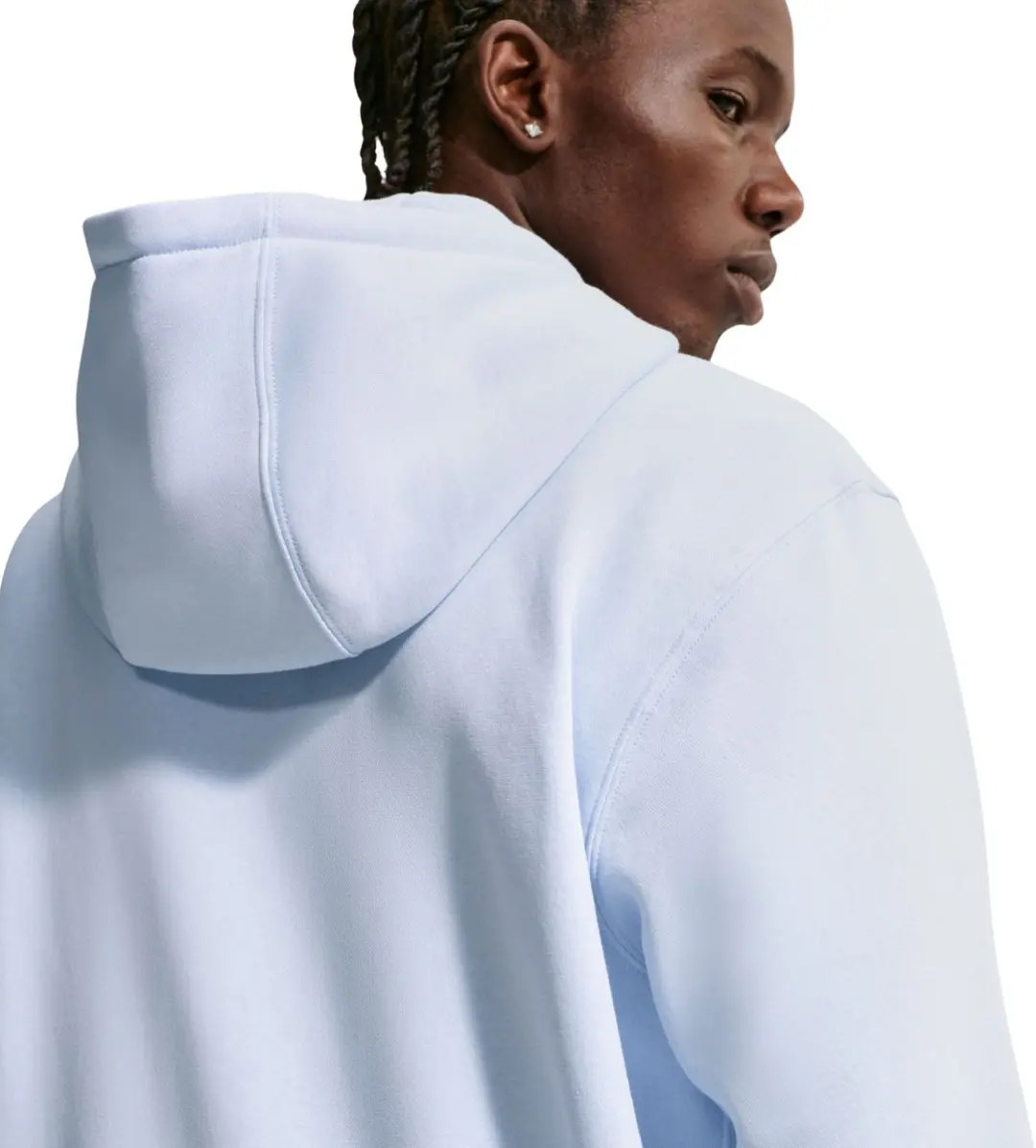 Nike Club BB FZ Hoodie Heren - Blauw M