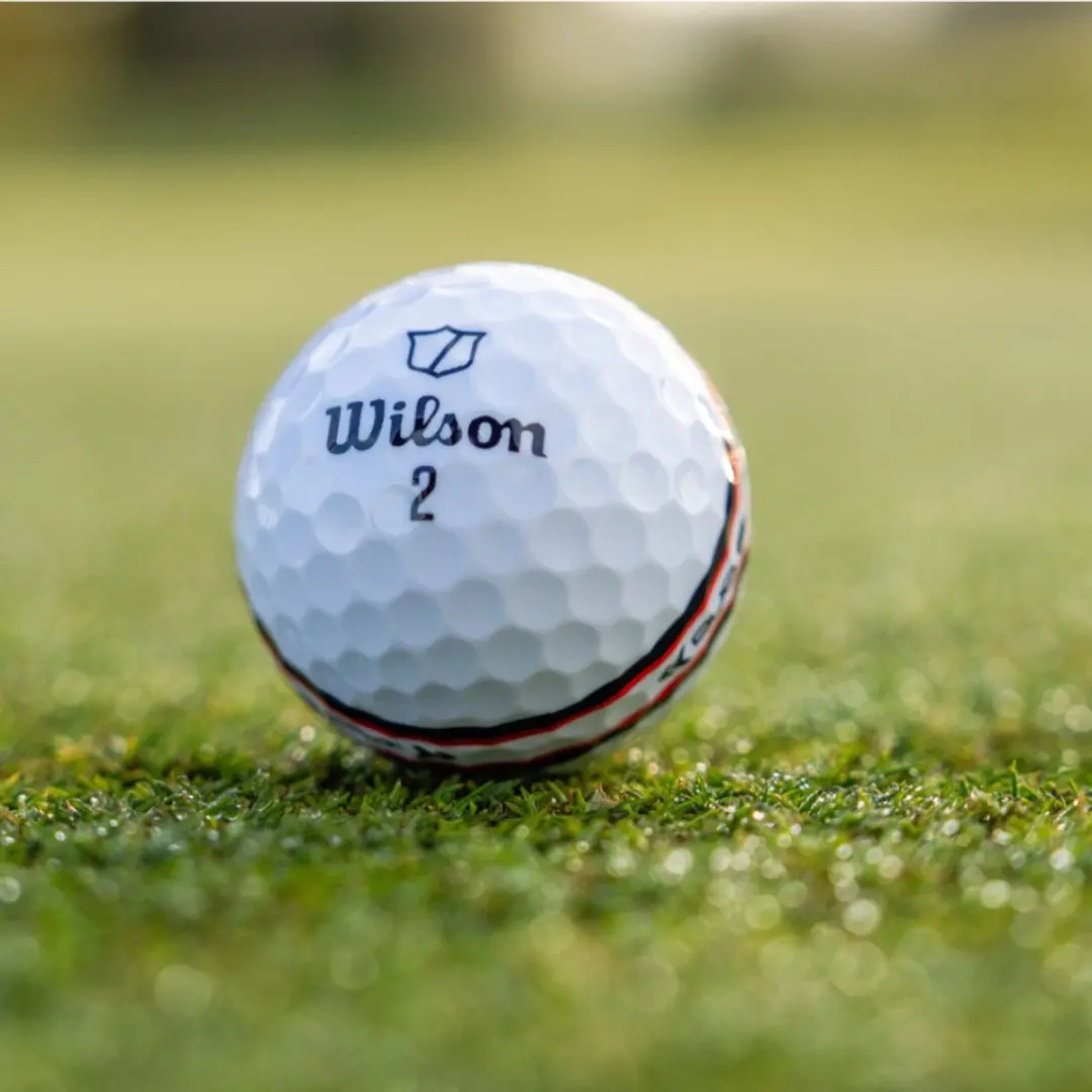 Wilson DUO Soft TRK360 Golfballen 12 Stuks - Wit/Rood