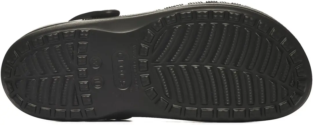 Crocs Baya Dames Klompen Platform - Zwart - afbeelding 6 van 6