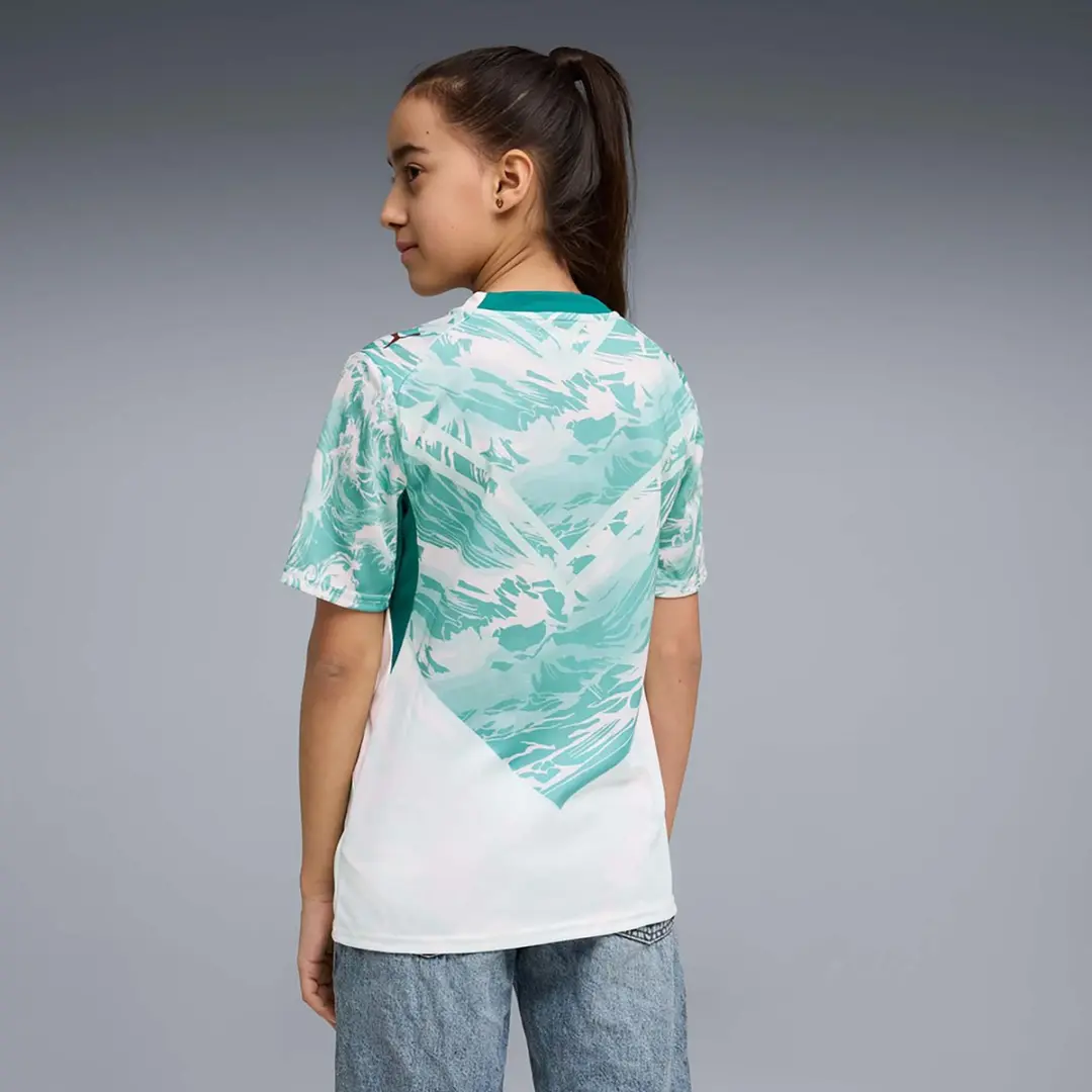 PUMA FPF Uitshirt Replica Jr T-Shirt - 128 - Wit