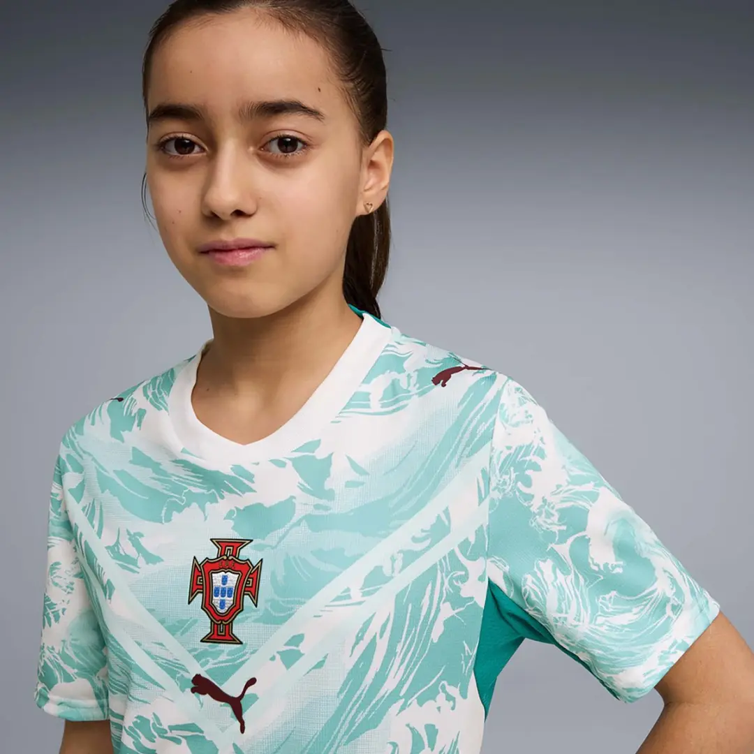 PUMA FPF Uitshirt Replica Jr T-Shirt - 128 - Wit