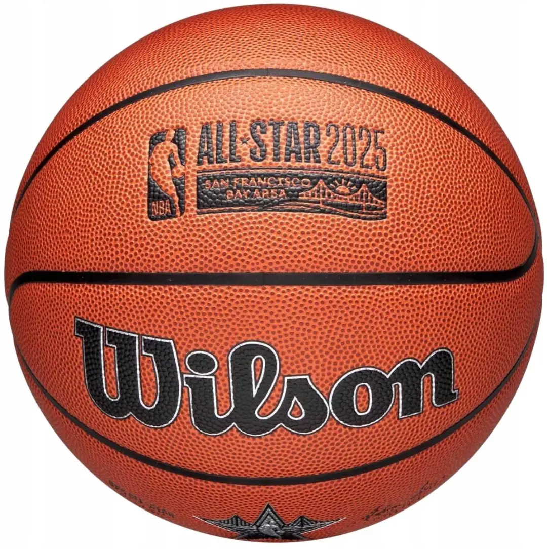 Wilson NBA All Star Replica Basketbal Maat 7 - Oranje