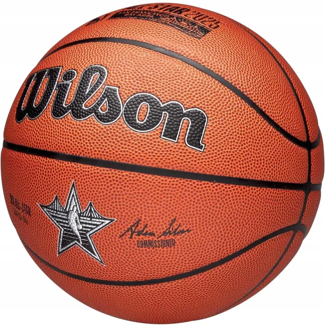 Wilson NBA All Star Replica Basketbal Maat 7 - Oranje