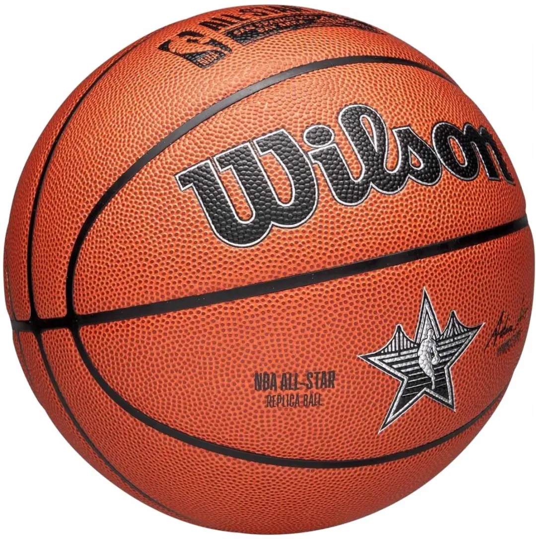 Wilson NBA All Star Replica Basketbal Maat 7 - Oranje