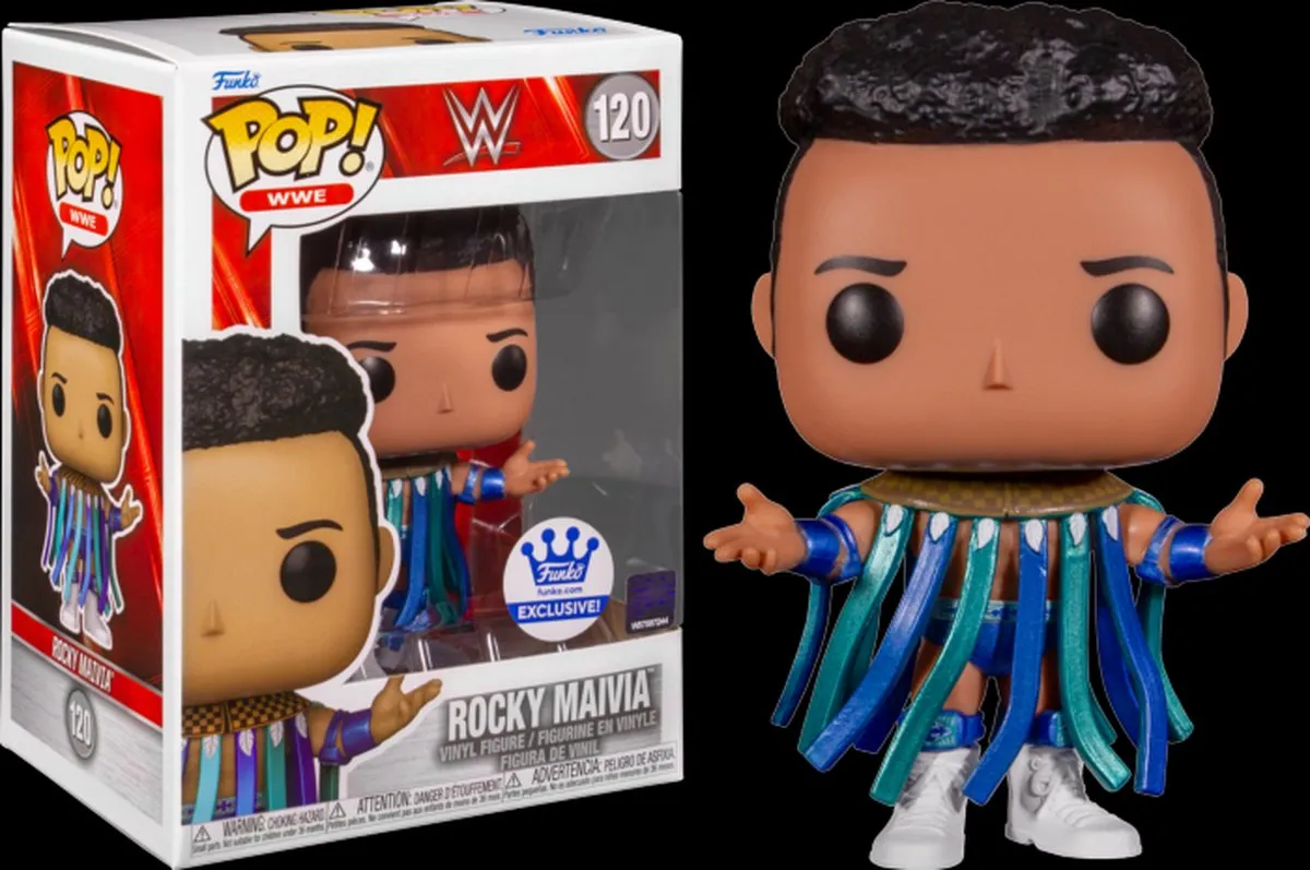 Funko Pop! WWE Rocky Maivia Metallic