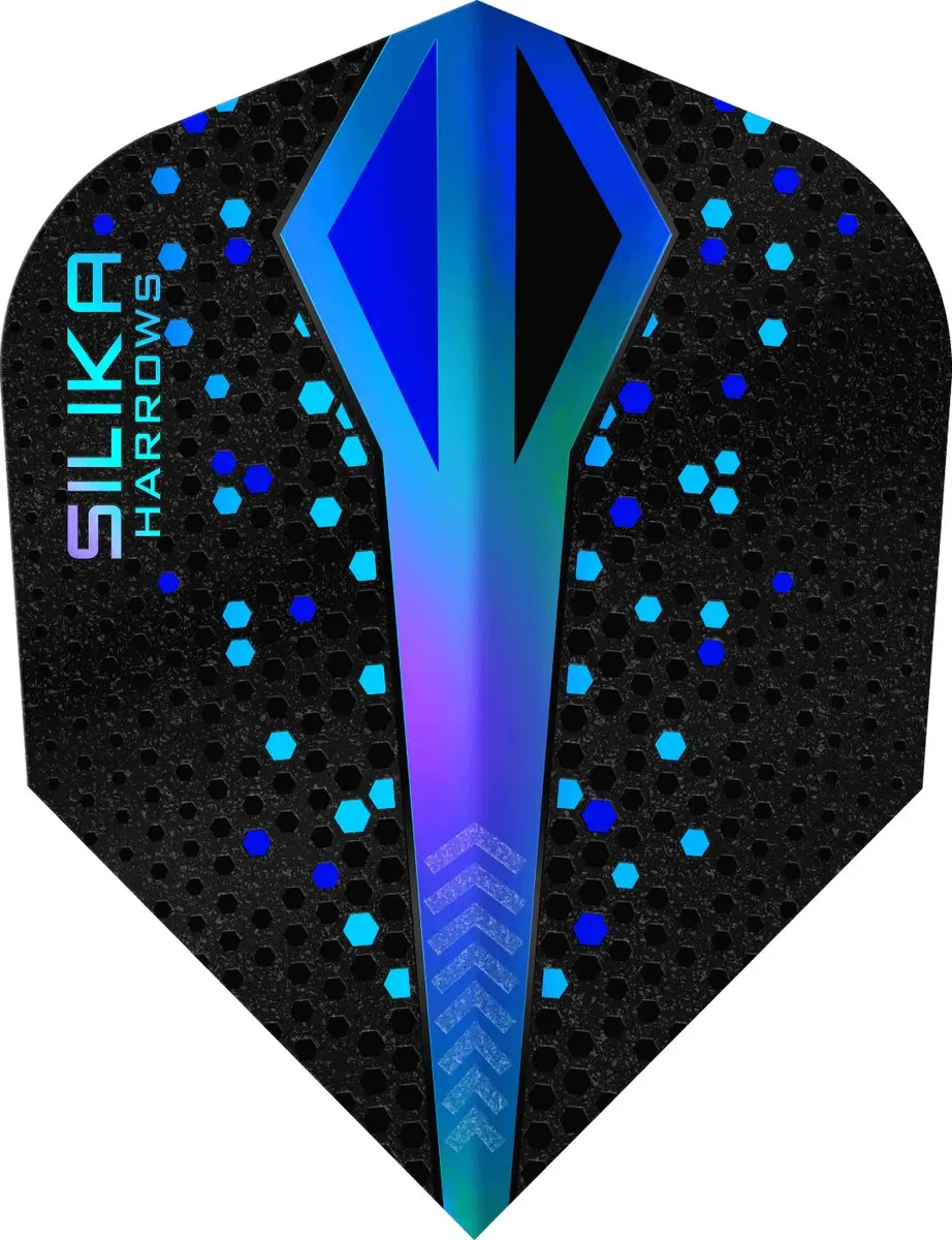 Harrows Silika Color Shift Blue NO6 Dart Flights