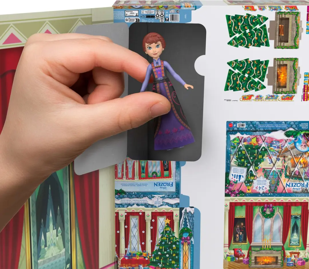 Mattel Disney Frozen Adventskalender 24 Dagen - Meerkleurig