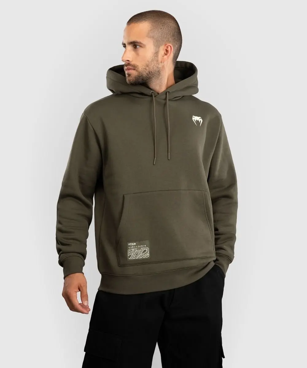 Venum Serpenti Hoodie L - Kaki Brons Ivoor