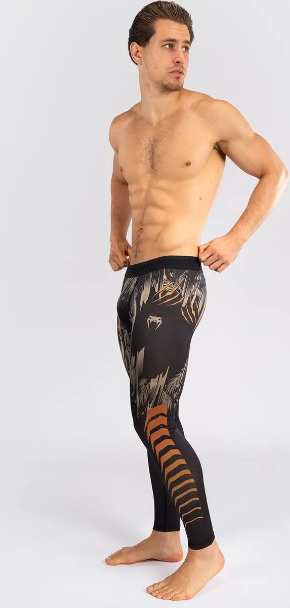 Venum Tiger Sportlegging - Zwart Neon Oranje XL