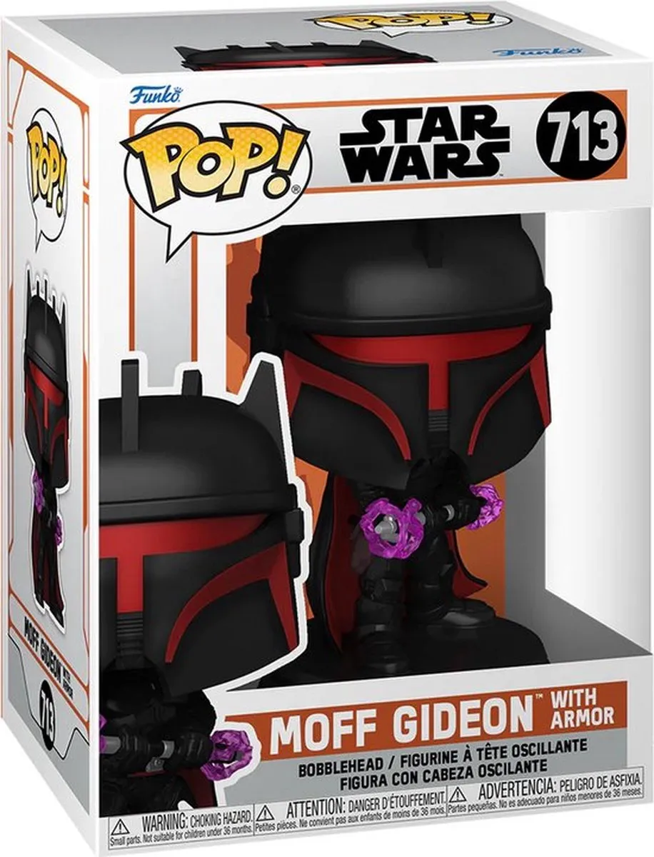 Funko Star Wars The Mandalorian Moff Gideon Pop! - Multicolor