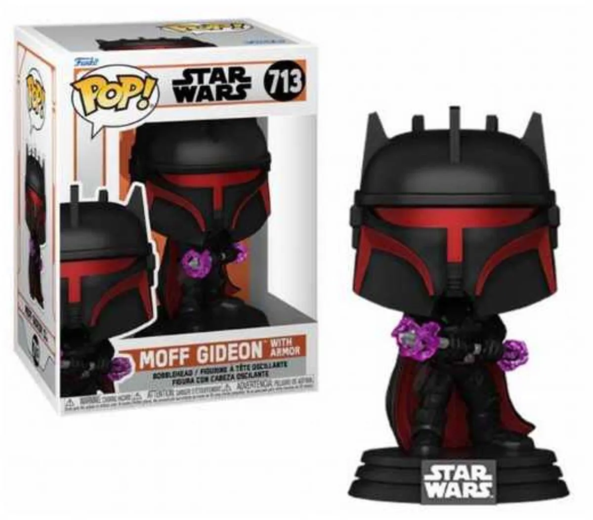 Funko Star Wars The Mandalorian Moff Gideon Pop! - Multicolor