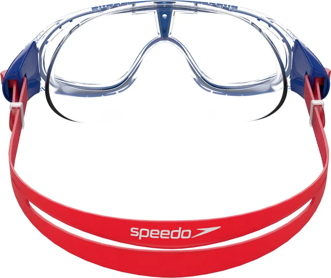 Speedo Biofuse Rift Junior Zwembril - One Size - Rood/Blauw