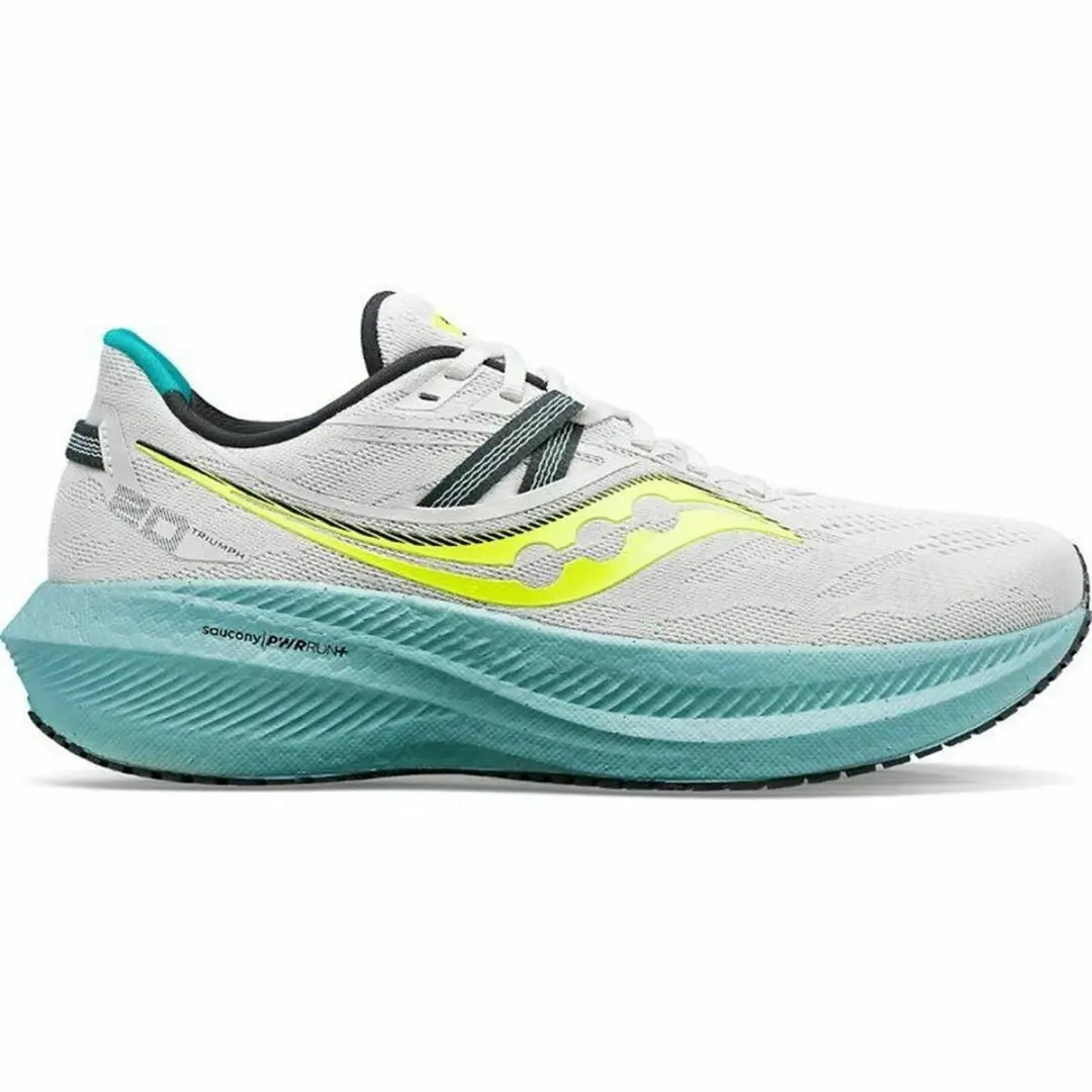 Saucony Triumph 20 Hardloopschoenen - 45 - Wit