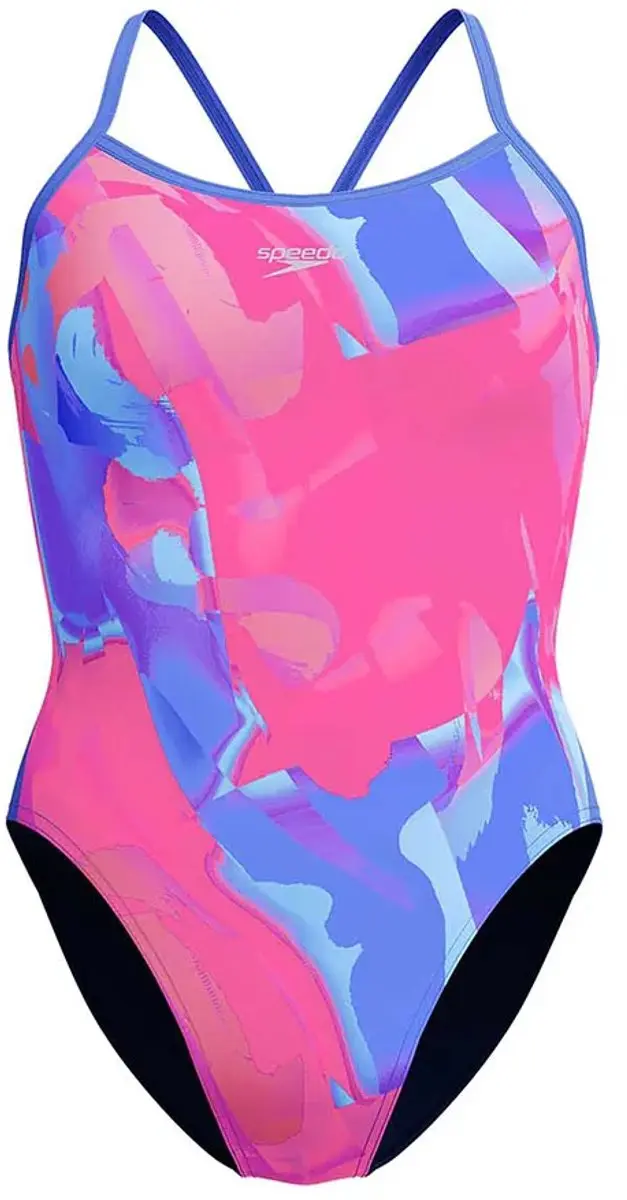 Speedo Placement Digital Turnback Zwemkleding