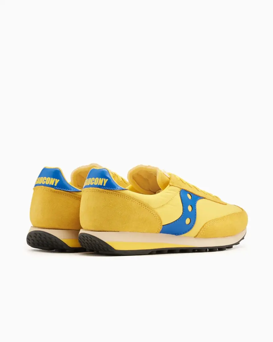 Saucony Originals Trainer 80 - Maat 45 - Geel & Blauw