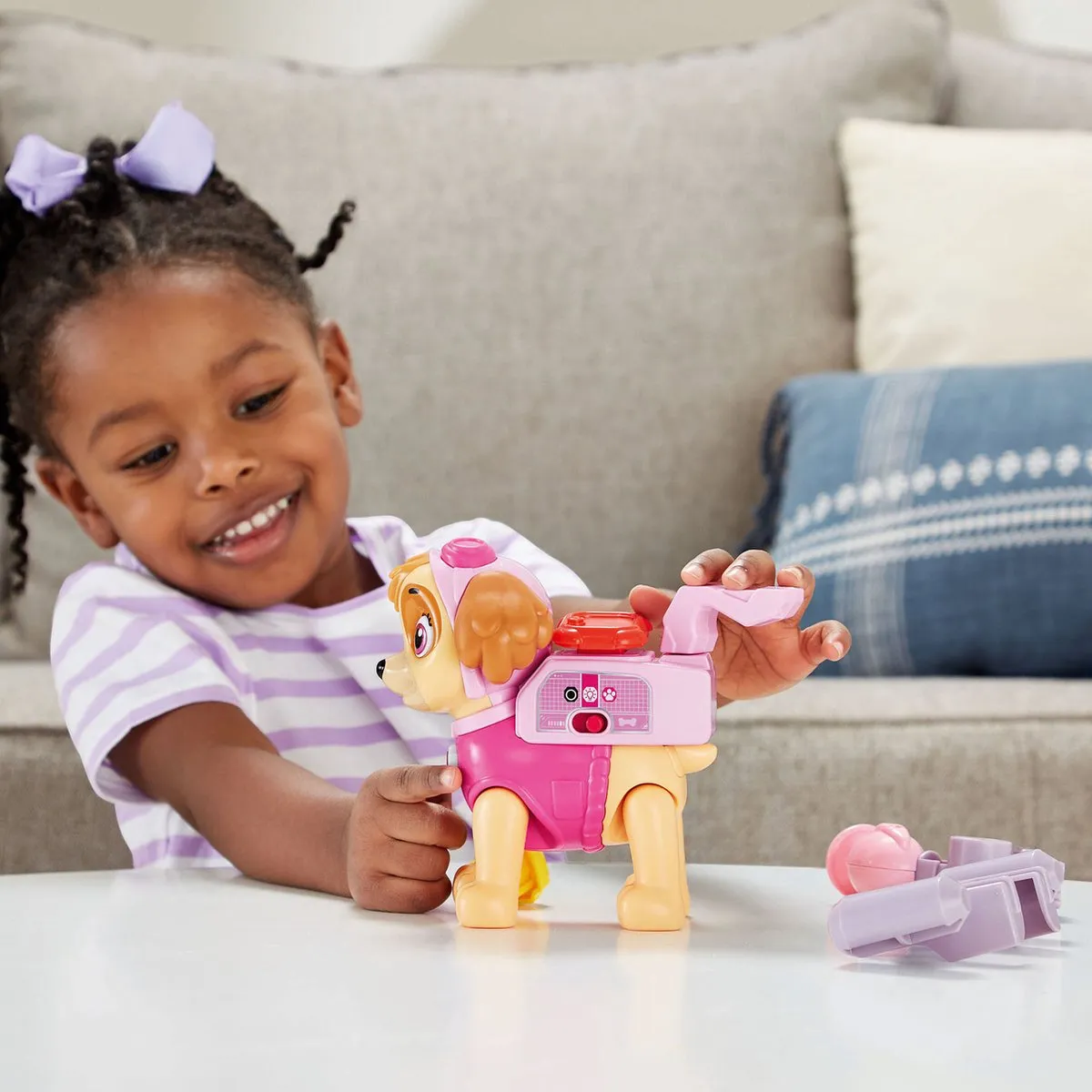VTech PAW Patrol SmartPup Skye Speelfiguur - Blauw