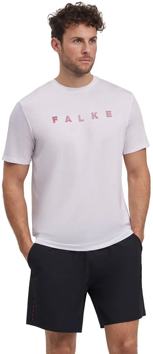 Falke Training Logo Shirt Heren - XXL - Wit - afbeelding 6 van 6
