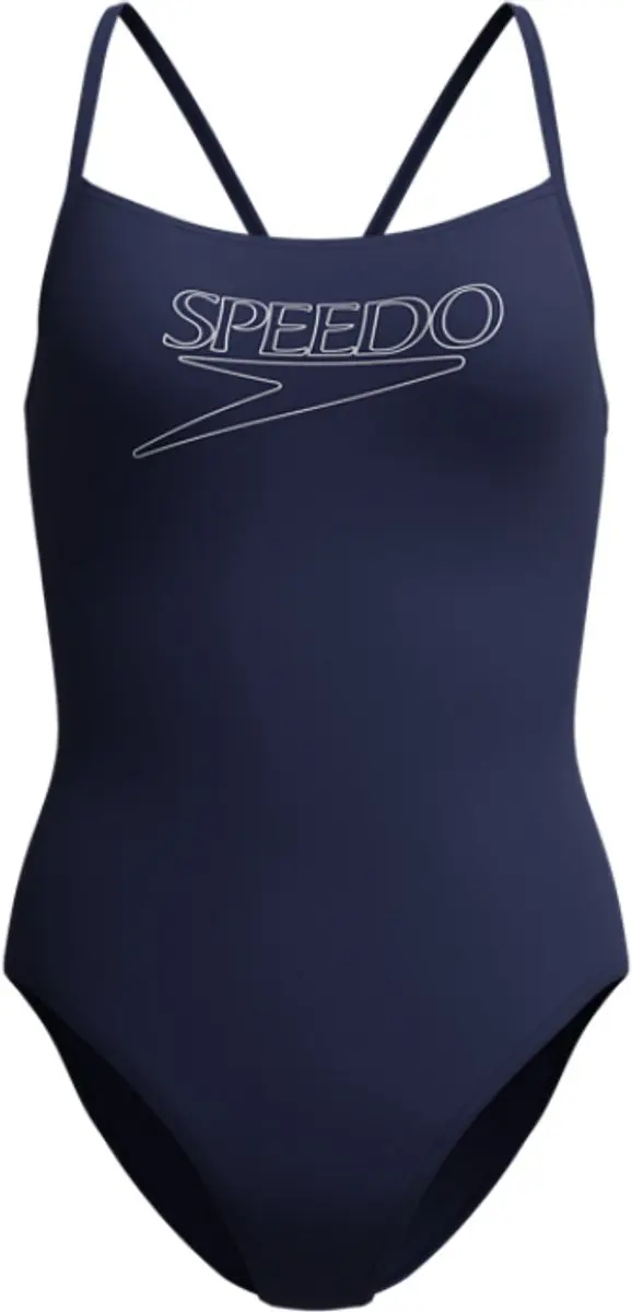 Speedo Dames Badpak Endurance+ Marine/Wit