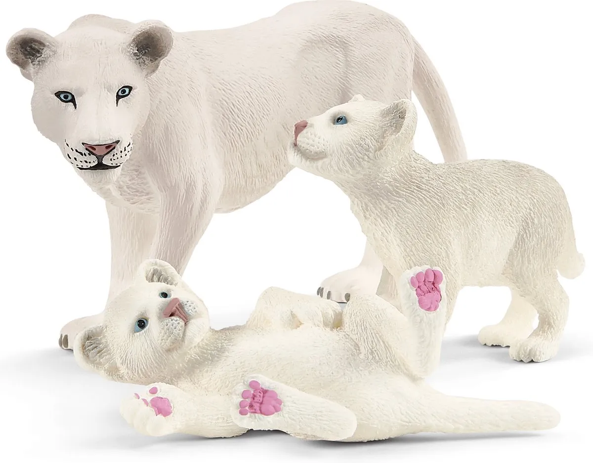 Schleich WILD LIFE Leeuwenmoeder met Welpjes Speelfigurenset 42505