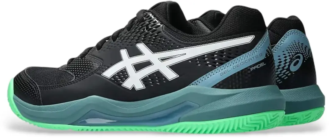 ASICS Gel-Dedicate 8 Padel Schoenen - Zwart - afbeelding 6 van 6