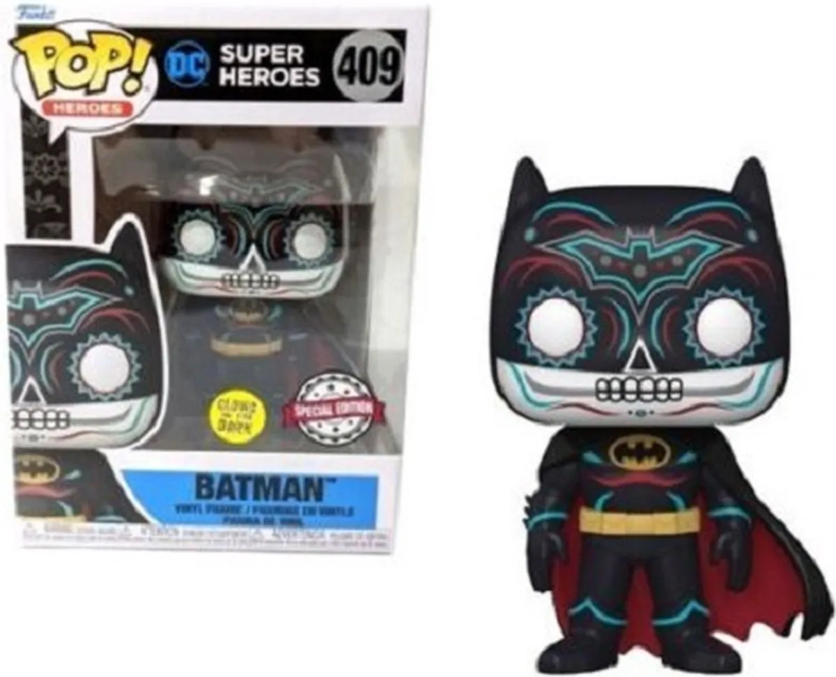 Funko Pop! DC Batman Dia De Los Batman Glow in the Dark