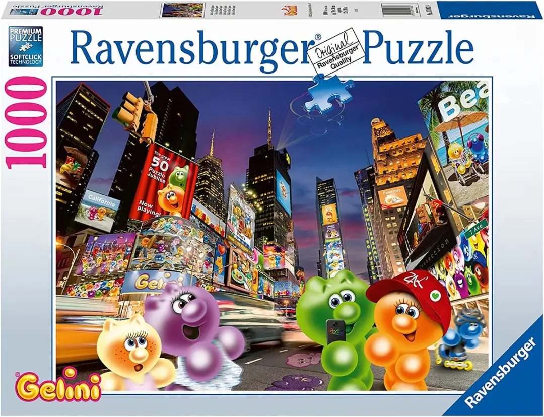 Ravensburger Gelini Am Time Square Puzzel 1000 Stuks - Meerkleurig