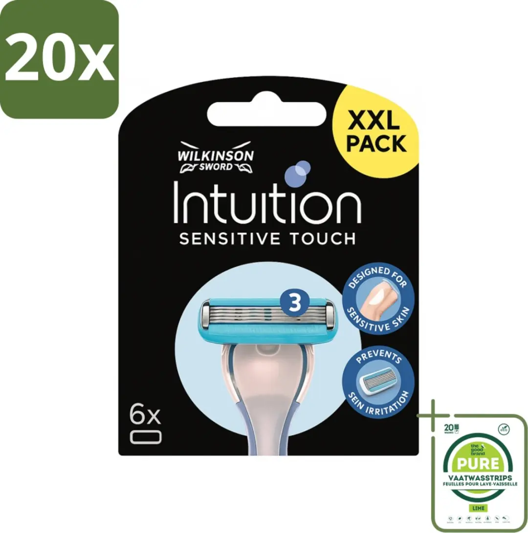Wilkinson Intuition Sensitive Touch Navulmesjes 6 Stuks