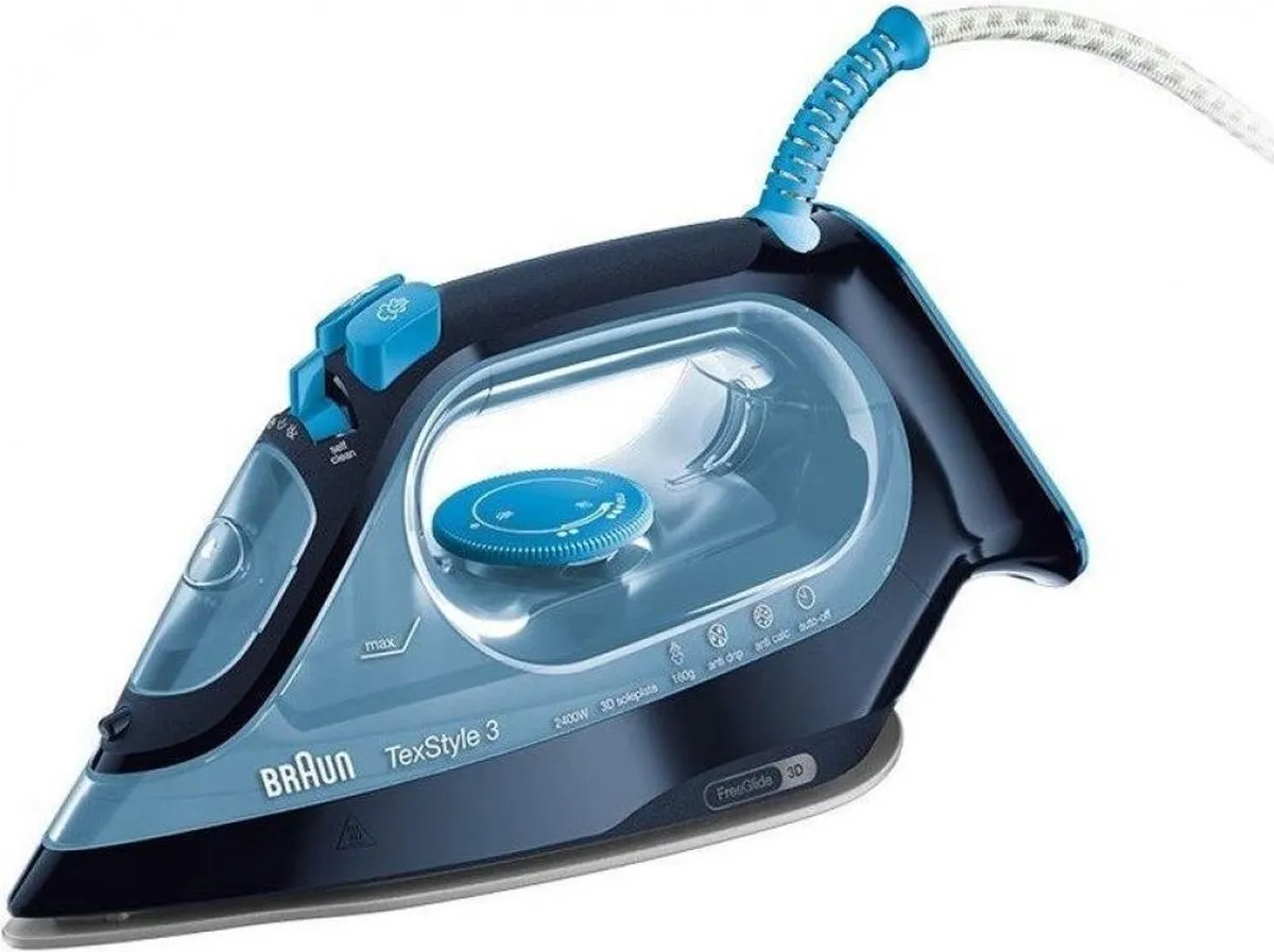 Braun TexStyle 3 SI 3050 BL Stoomstrijkijzer