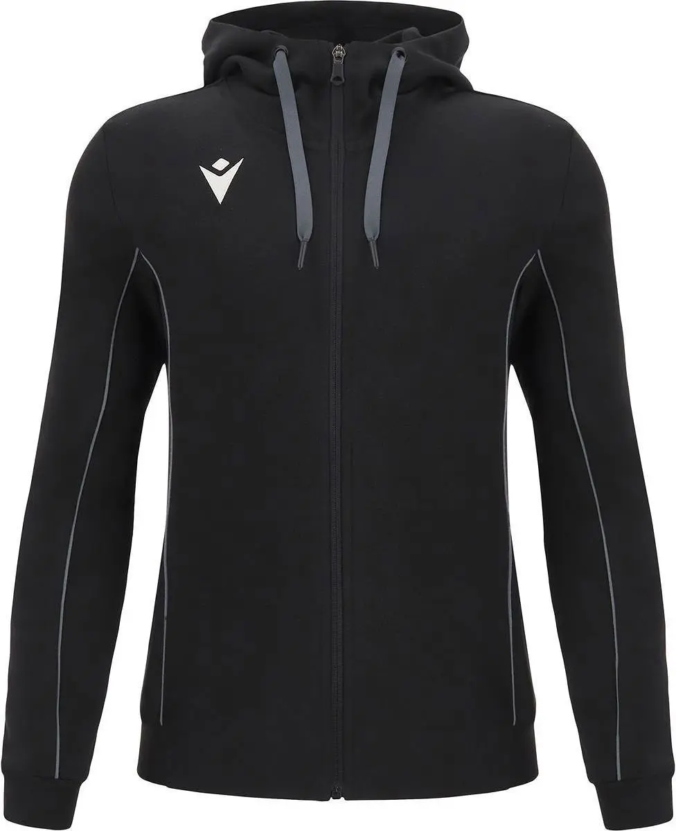 Macron Stage Eco Top Full Zip Heren - M - Zwart