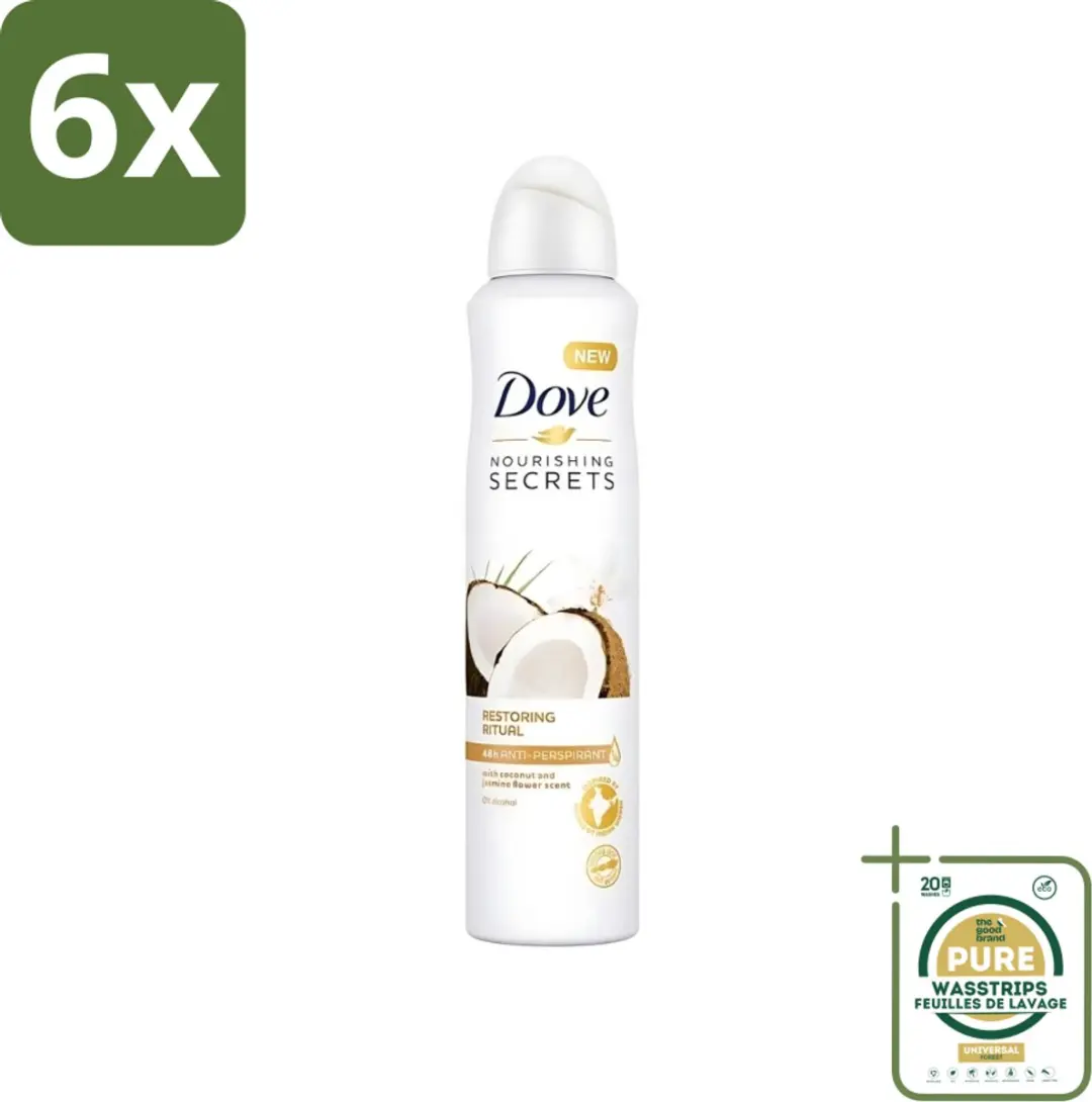 Dove Anti-transpirant Spray Coconut & Jasmine Flower 1500ml