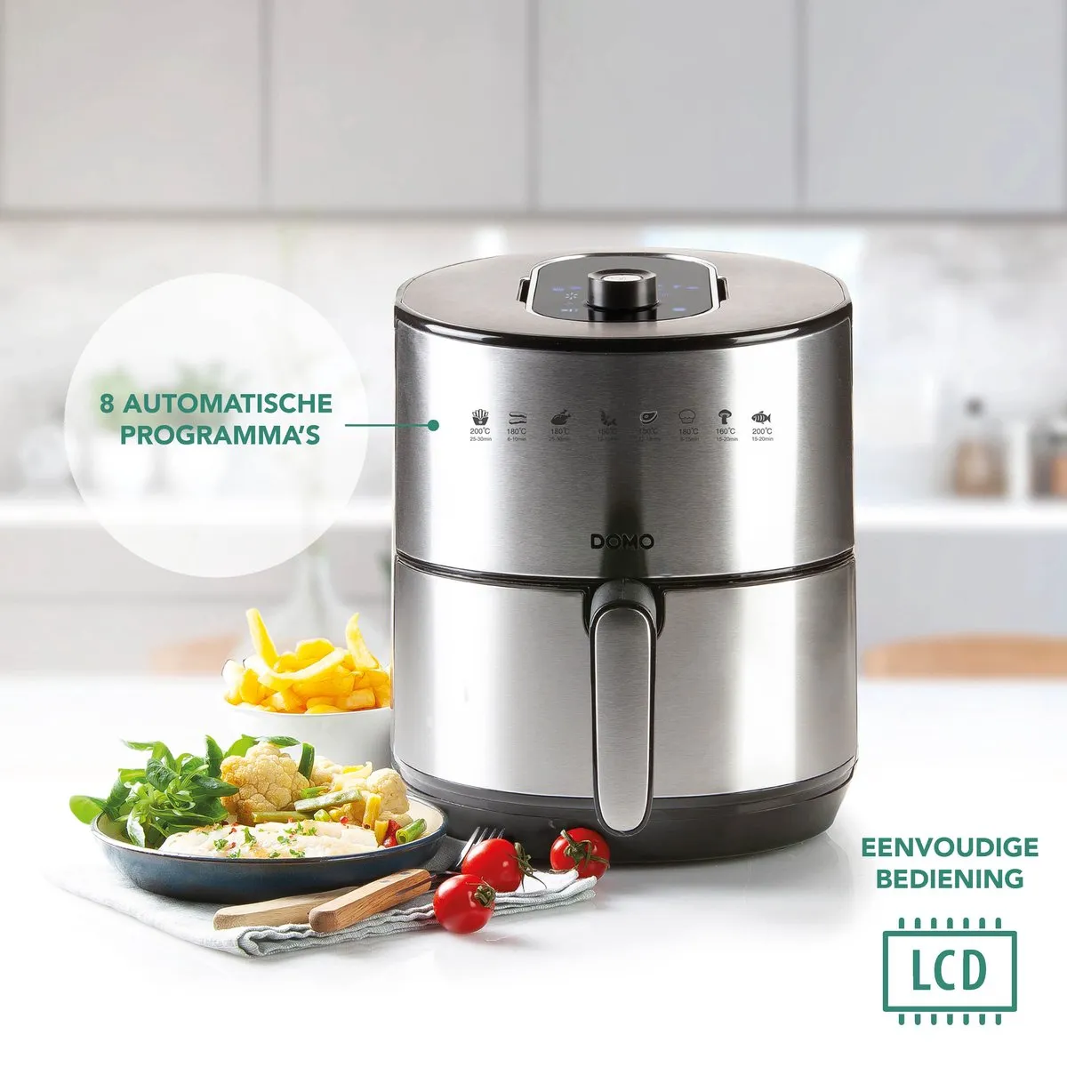 Domo DO530FR Airfryer XL - 1500W - 1200g