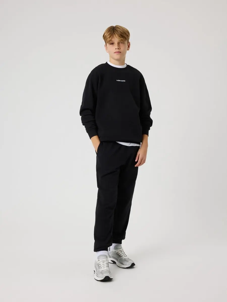 Björn Borg Classic Trui Kinderen - Maat 170 - Zwart