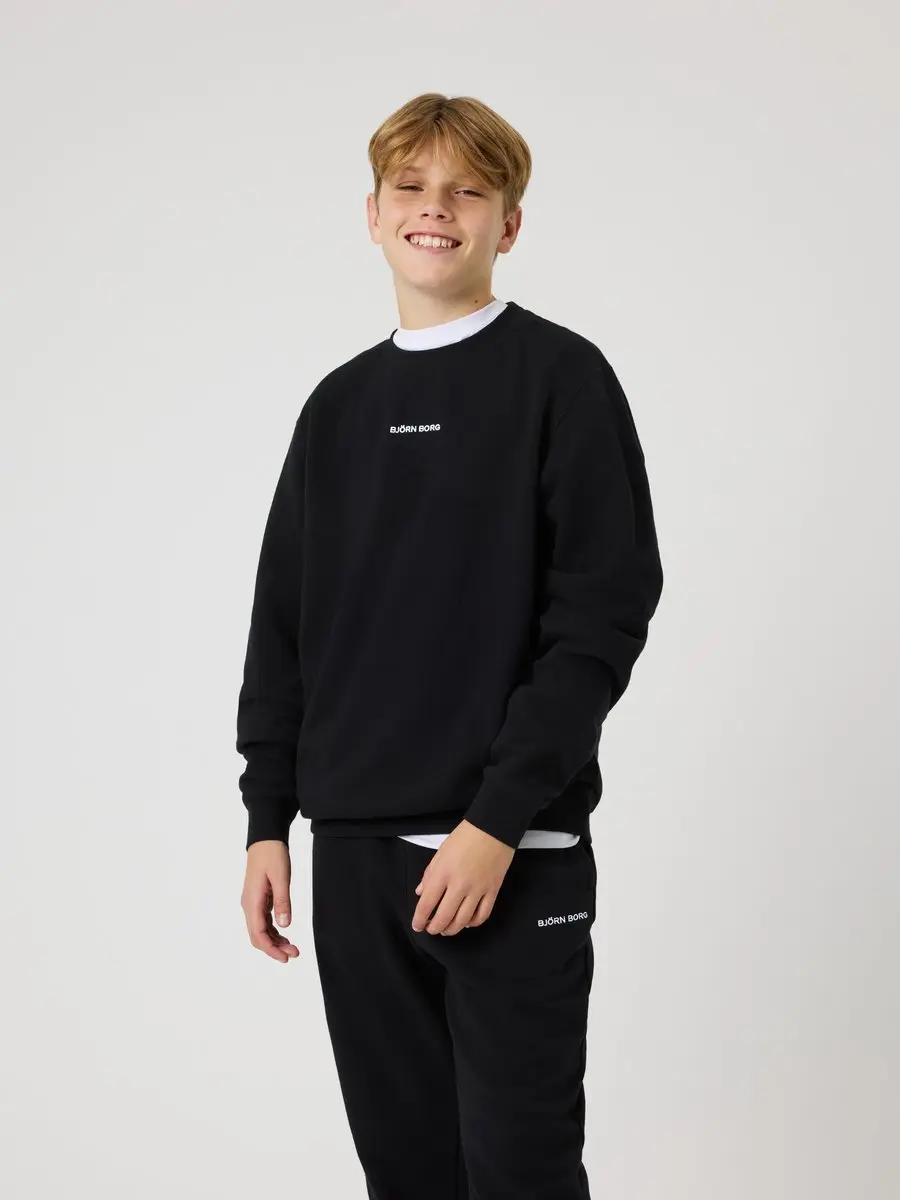 Björn Borg Classic Trui Kinderen - Maat 170 - Zwart