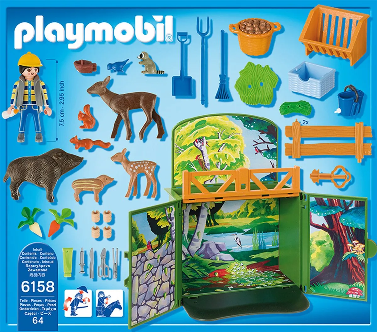 Playmobil Leven in het bos Speelbox 6158